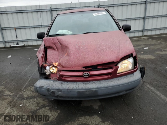 1999 Toyota Sienna CE z VIN 4T3GF19C7XU154663, wystawiony jako Copart lot #85240854 z przebiegiem 197 962 mil mil oraz Szkoda całkowita • Salvage title. Historia ofert i sprzedaży dostępna na DreamBid. Obrazek 5.
