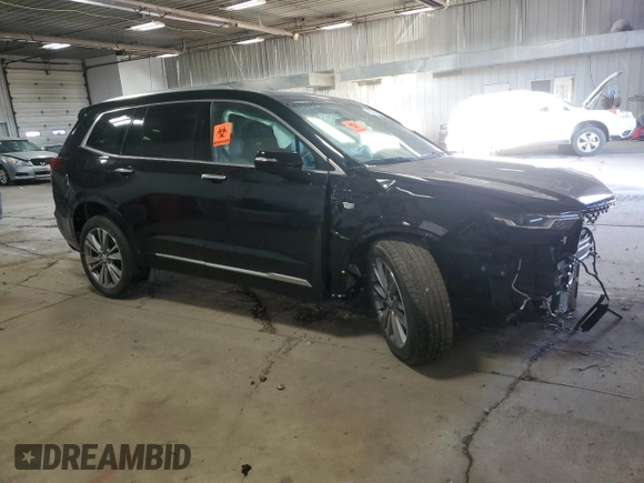 2023 Cadillac XT6 AWD Premium Luxury z VIN 1GYKPDRS1PZ133978, wystawiony jako Copart lot #88332395 z przebiegiem Nie podano mil oraz Szkoda całkowita • Salvage title. Historia ofert i sprzedaży dostępna na DreamBid. Obrazek 4.