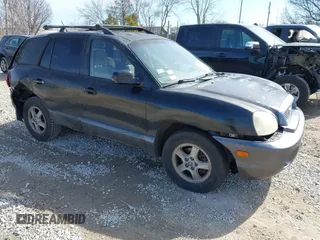 2004 Hyundai Santa Fe GLS with VIN KM8SC13E64U742880, listed as a IAAI auction lot 41764097 with 126,559 mi miles. Bid and sale history available at carsss.com. Image 1.
