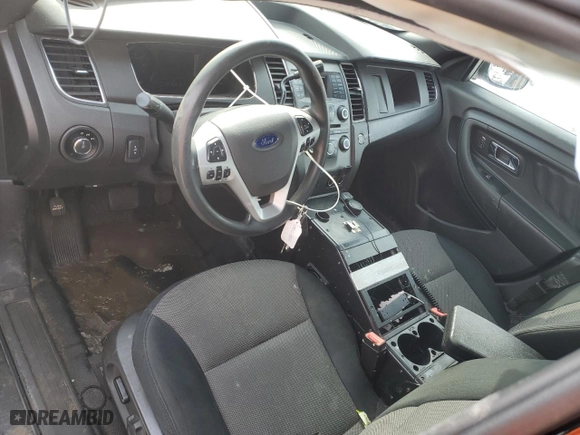 2014 Ford Sedan Police Interceptor with VIN 1FAHP2MK2EG176882, listed as a Copart auction lot 47063155 with 161,000 mi miles and Salvage Title. Bid and sale history available at carsss.com. Image 8.