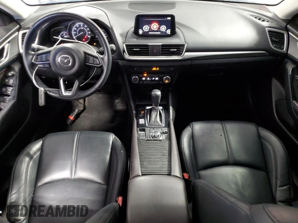2018 Mazda 3 Touring with VIN 3MZBN1L34JM177605, listed as a Copart auction lot 52559395 with 56,267 mi miles and Clean Title. Bid and sale history available at DreamBid. Image 8.