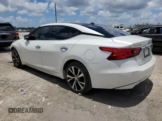 2017 Nissan Maxima SV with VIN 1N4AA6AP8HC436045, listed as a Copart auction lot 55585533 with Not Provided miles and Non Repairable. Bid and sale history available at carsss.com. Image 2.