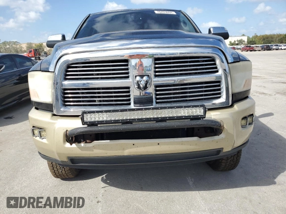 2012 Ram 2500 Laramie Longhorn with VIN 3C6UD5GL8CG253769, listed as a Copart auction lot 76203694 with 168,893 mi miles and Salvage title. Bid and sale history available at DreamBid. Image 5.