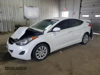 2013 Hyundai Elantra GLS with VIN 5NPDH4AE9DH164187, listed as a Copart auction lot 66487805 with 182,416 mi miles and Non repairable. Bid and sale history available at DreamBid. Image 1.