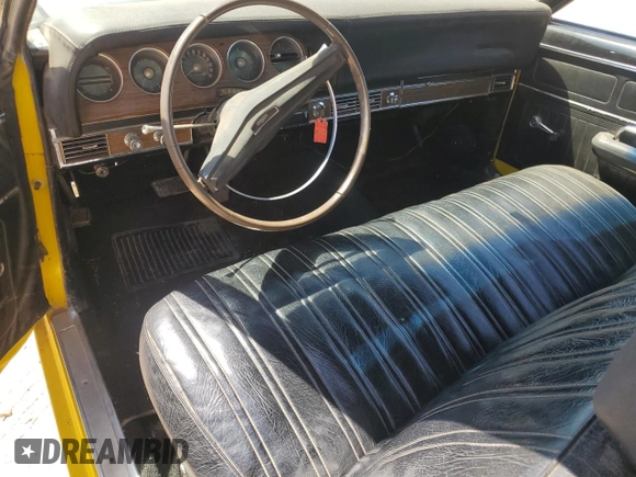 1969 Mercury Montego z VIN 9H07H553144, wystawiony jako Copart lot #67715274 z przebiegiem 97 900 mil mil oraz Szkoda całkowita • Salvage title. Historia ofert i sprzedaży dostępna na DreamBid. Obrazek 8.