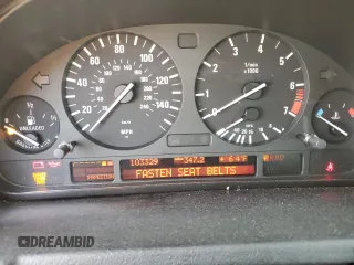 2002 BMW X5 3.0i with VIN 5UXFA53532LP56403, listed as a Copart auction lot 45882905 with 103,329 mi miles and Salvage Title. Bid and sale history available at carsss.com. Image 9.