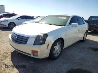 2005 Cadillac CTS with VIN 1G6DP567550159816, listed as a Copart auction lot 69645404 with 0 mi miles and Salvage Title. Bid and sale history available at carsss.com. Image 1.