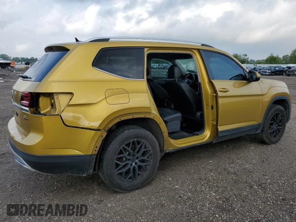 2018 Volkswagen Atlas SE z VIN 1V2LR2CA8JC527947, wystawiony jako Copart lot #54258935 z przebiegiem 126 541 mil mil oraz Szkoda całkowita • Salvage title. Historia ofert i sprzedaży dostępna na DreamBid. Obrazek 3.