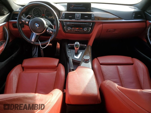 2015 BMW 4 Series 435i with VIN WBA4B1C5XFD955296, listed as a Copart auction lot 79456744 with 98,285 mi miles and Salvage Title. Bid and sale history available at DreamBid. Image 8.