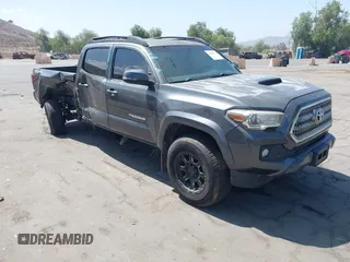 2016 Toyota Tacoma SR5 with VIN 3TMBZ5DN5GM004523, listed as a IAAI auction lot 42568770 with 143,493 mi miles and . Bid and sale history available at DreamBid. Image 1.
