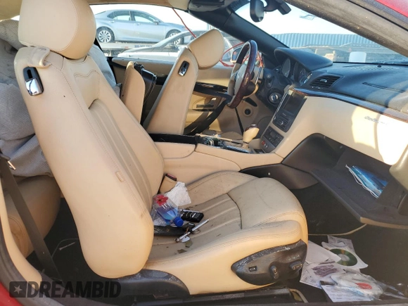 2013 Maserati GranTurismo Sport with VIN ZAM45MMA3D0070574, listed as a Copart auction lot 74990594 with Not provided miles and Salvage title. Bid and sale history available at DreamBid. Image 7.