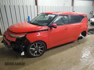 2021 Kia Soul GT-Line with VIN KNDJ63AU9M7140826, listed as a Copart auction lot 86488724 with 58,072 mi miles and Salvage Title. Bid and sale history available at DreamBid. Image 1.