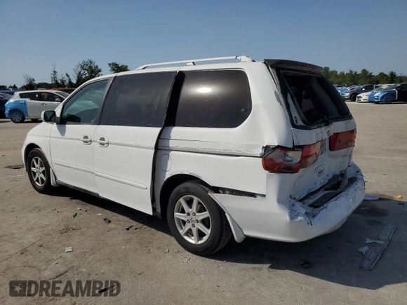2001 Honda Odyssey EX z VIN 2HKRL18661H500391, wystawiony jako Copart lot #57249725 z przebiegiem 207 905 mil mil oraz Szkoda całkowita • Salvage title. Historia ofert i sprzedaży dostępna na DreamBid. Obrazek 2.