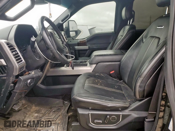2017 Ford Super Duty F-250 SRW Lariat with VIN 1FT7W2BTXHED40884, listed as a Copart auction lot 51273165 with 159,899 mi miles and Salvage Title. Bid and sale history available at carsss.com. Image 7.