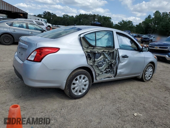 2016 Nissan Versa S with VIN 3N1CN7AP5GL838219, listed as a Copart auction lot 54801415 with 85,940 mi miles and Salvage title. Bid and sale history available at DreamBid. Image 3.