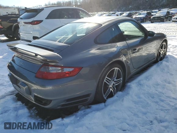 2007 Porsche 911 Turbo with VIN WP0AD299X7S785034, listed as a Copart auction lot 44736865 with 33,259 mi miles and Non Repairable. Bid and sale history available at DreamBid. Image 3.