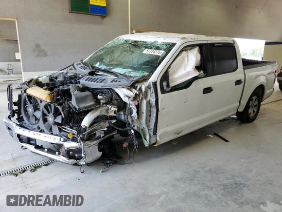 2016 Ford F-150 XLT with VIN 1FTEW1E89GFC59392, listed as a Copart auction lot 57724375 with Not provided miles and Salvage title. Bid and sale history available at DreamBid. Image 1.