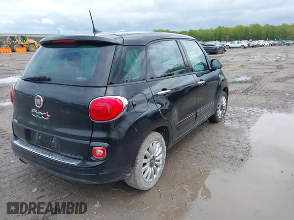 2017 FIAT 500L Pop with VIN ZFBCFAAH4HZ039061, listed as a IAAI auction lot 42202209 with 46,526 mi miles and . Bid and sale history available at DreamBid. Image 4.