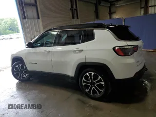 2024 Jeep Compass Limited z VIN 3C4NJDCN2RT609995, wystawiony jako Copart lot #63028605 z przebiegiem 29 744 mil mil oraz Czysty tytuł • Clean title. Historia ofert i sprzedaży dostępna na DreamBid. Obrazek 2.