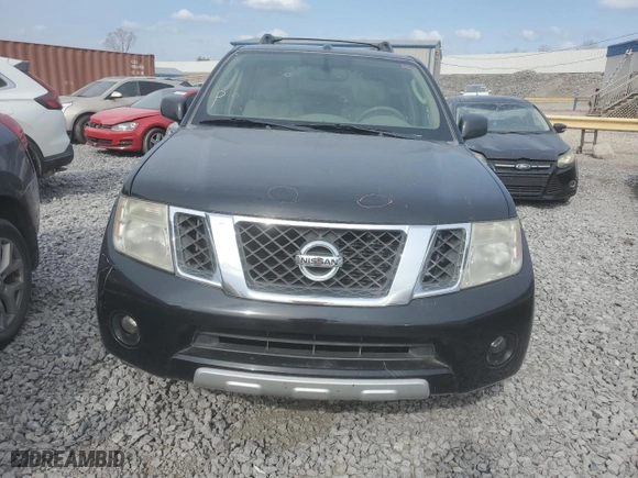2010 Nissan Pathfinder SE with VIN 5N1AR1NN3AC627016, listed as a Copart auction lot 47643135 with 185,273 mi miles and Salvage Title. Bid and sale history available at carsss.com. Image 5.