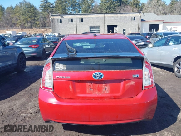 2013 Toyota Prius One with VIN JTDKN3DUXD5546385, listed as a IAAI auction lot 41763852 with 124,363 mi miles. Bid and sale history available at carsss.com. Image 16.