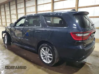 2025 Dodge Durango GT with VIN 1C4RDJDG9SC536553, listed as a Copart auction lot 59480355 with 3,044 mi miles and Clean title. Bid and sale history available at DreamBid. Image 2.
