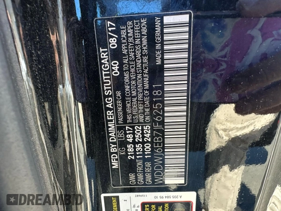 2018 Mercedes-Benz C 43 AMG with VIN WDDWJ6EB7JF625181, listed as a Copart auction lot 45785305 with 163,082 mi miles and Clean Title. Bid and sale history available at DreamBid. Image 10.