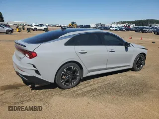 2021 Kia K5 GT-Line with VIN 5XXG64J23MG062484, listed as a Copart auction lot 49525595 with 62,542 mi miles and Salvage Title. Bid and sale history available at carsss.com. Image 3.