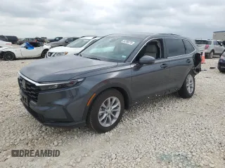 2025 Honda CR-V EX with VIN 7FARS4H46SE001257, listed as a Copart auction lot 54796275 with 6,247 mi miles and Salvage Title. Bid and sale history available at DreamBid. Image 1.