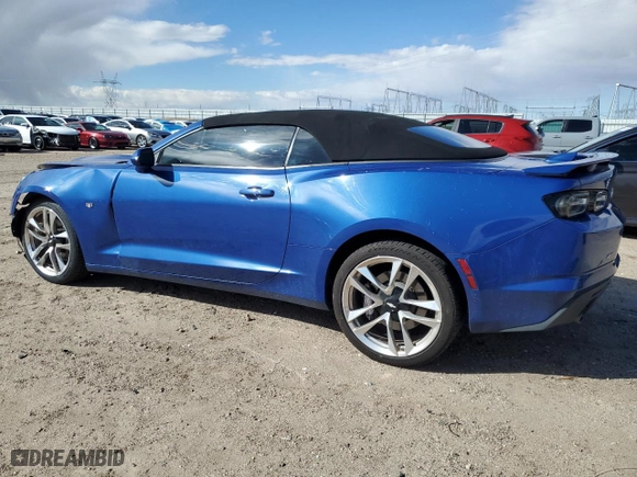 2022 Chevrolet Camaro LT1 with VIN 1G1FF3D76N0130396, listed as a Copart auction lot 48006215 with 77,235 mi miles and Salvage Title. Bid and sale history available at carsss.com. Image 2.