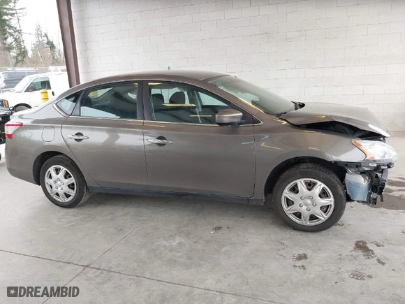 2015 Nissan Sentra SV with VIN 3N1AB7AP7FL651238, listed as a IAAI auction lot 41838468 with 100,711 mi miles. Bid and sale history available at carsss.com. Image 14.
