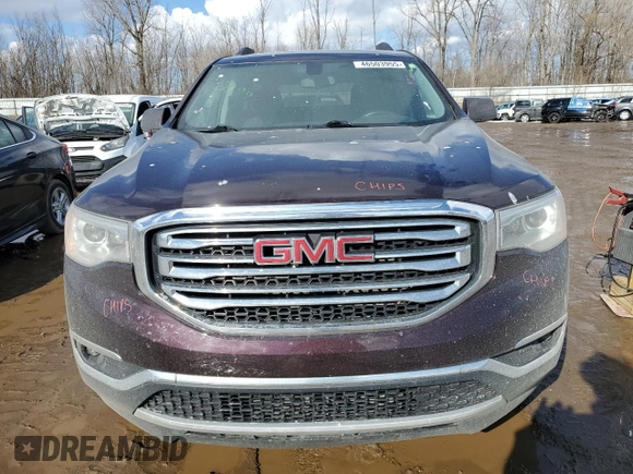 2018 GMC Acadia SLE with VIN 1GKKNLLS9JZ107204, listed as a Copart auction lot 46503955 with 107,198 mi miles and Clean Title. Bid and sale history available at DreamBid. Image 5.