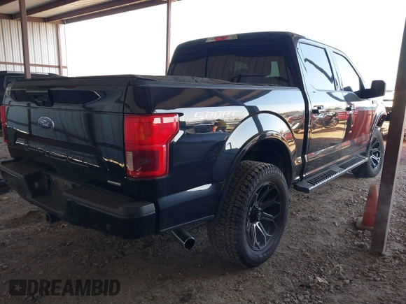 2018 Ford F-150 XL with VIN 1FTEW1EGXJKC23541, listed as a IAAI auction lot 41098545 with 148,631 mi miles. Bid and sale history available at carsss.com. Image 4.