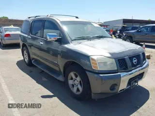 2007 Nissan Armada SE with VIN 5N1AA08A37N719590, listed as a IAAI auction lot 42559571 with Not provided miles and . Bid and sale history available at DreamBid. Image 1.