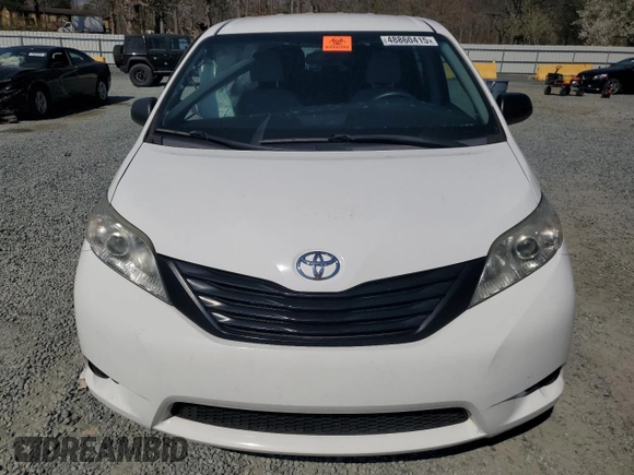 2017 Toyota Sienna L with VIN 5TDZZ3DC4HS779589, listed as a Copart auction lot 48860415 with 128,566 mi miles and Salvage Title. Bid and sale history available at DreamBid. Image 5.
