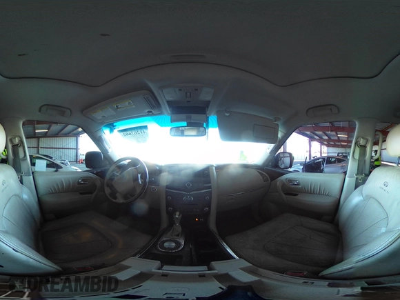 2012 Infiniti QX56 8-passenger with VIN JN8AZ2ND0C9715396, listed as a IAAI auction lot 41267602 with 206,630 mi miles and . Bid and sale history available at DreamBid. Image 22.