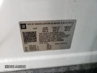 2020 GMC Terrain SLE z VIN 3GKALMEV4LL209390, wystawiony jako Copart lot #59843125 z przebiegiem 91 773 mil mil oraz Szkoda całkowita • Salvage title. Historia ofert i sprzedaży dostępna na DreamBid. Obrazek 14.