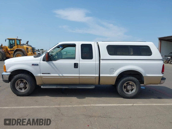 2000 Ford F-250 XL with VIN 1FTNX20F2YEB01699, listed as a IAAI auction lot 42458480 with 407,907 mi miles and . Bid and sale history available at DreamBid. Image 14.