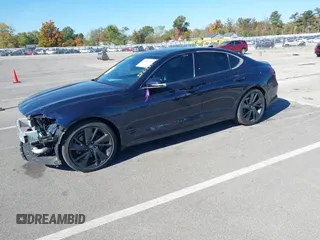 2023 Genesis G70 2.0T z VIN KMTG34TA7PU111215, wystawiony jako IAAI lot #40628348 z przebiegiem 25 146 mil mil oraz . Historia ofert i sprzedaży dostępna na DreamBid. Obrazek 18.