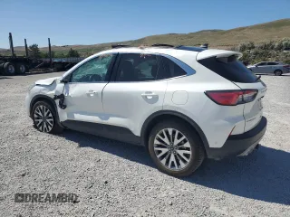 2020 Ford Escape Titanium Hybrid with VIN 1FMCU9DZ9LUC30255, listed as a Copart auction lot 59558215 with 46,303 mi miles and Salvage title. Bid and sale history available at DreamBid. Image 2.