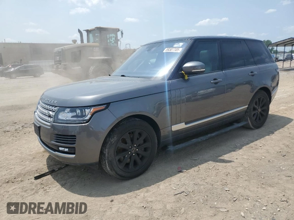 2016 Land Rover Range Rover HSE with VIN SALGS2VF7GA273001, listed as a Copart auction lot 59307705 with 120,691 mi miles and Clean title. Bid and sale history available at DreamBid. Image 1.