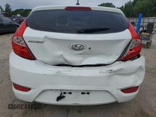 2012 Hyundai Accent GS with VIN KMHCT5AEXCU042471, listed as a Copart auction lot 56317385 with 173,493 mi miles and Salvage title. Bid and sale history available at DreamBid. Image 6.
