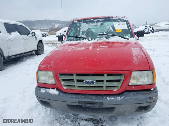2003 Ford Ranger XL with VIN 1FTYR10U73TA13137, listed as a IAAI auction lot 41269277 with 94,222 mi miles. Bid and sale history available at carsss.com. Image 12.