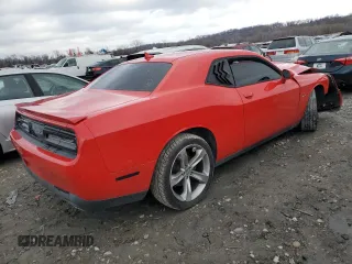 2015 Dodge Challenger R/T with VIN 2C3CDZAT6FH715517, listed as a Copart auction lot 83905344 with 137,200 mi miles and Salvage title. Bid and sale history available at DreamBid. Image 3.