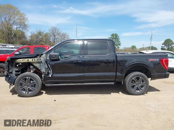 2023 Ford F-150 XL with VIN 1FTFW1E88PKG19831, listed as a IAAI auction lot 41828589 with 12,786 mi miles and . Bid and sale history available at carsss.com. Image 15.