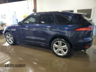 2017 Jaguar F-Pace 35t R-Sport z VIN SADCL2BV5HA495511, wystawiony jako Copart lot #61014195 z przebiegiem 50 143 mil mil oraz Szkoda całkowita • Salvage title. Historia ofert i sprzedaży dostępna na DreamBid. Obrazek 2.