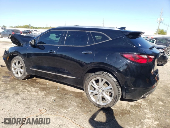 2020 Chevrolet Blazer Premier with VIN 3GNKBFRS1LS575805, listed as a Copart auction lot 49648205 with 81,478 mi miles and Non repairable. Bid and sale history available at DreamBid. Image 2.