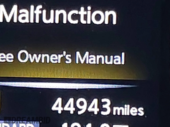 2021 Infiniti Q50 Red Sport 400 with VIN JN1FV7DR9MM880162, listed as a IAAI auction lot 41244912 with 44,943 mi miles and . Bid and sale history available at DreamBid. Image 15.