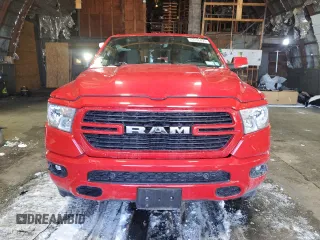 2021 Ram 1500 Big Horn with VIN 1C6SRFBT1MN798825, listed as a Copart auction lot 43116495 with 25,635 mi miles and Salvage Title. Bid and sale history available at carsss.com. Image 5.