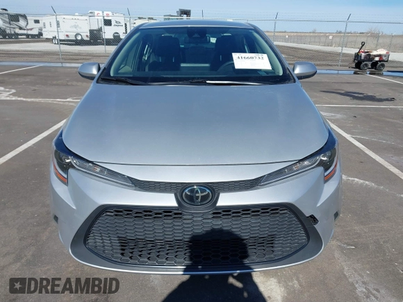 2022 Toyota Corolla LE with VIN JTDEPMAE5NJ221114, listed as a IAAI auction lot 41660732 with 48,662 mi miles and . Bid and sale history available at carsss.com. Image 12.